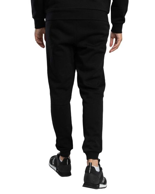 EA7 Black Train Core Zip Hoodie Tracksuit for men