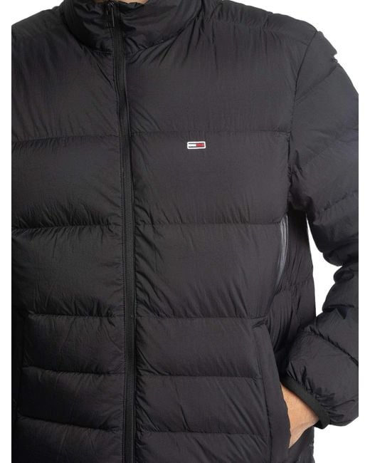 Tommy Hilfiger Black Packable Down Jacket for men