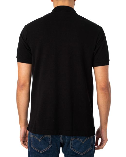 Lacoste Black Polo Shirt for men