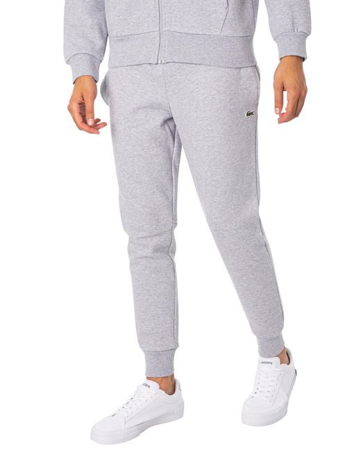 Lacoste Zip Hoodie Tracksuit in White for Men Lyst Australia