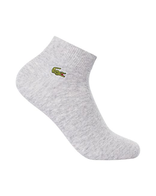 Lacoste Blue 3 Pack Low Socks for men