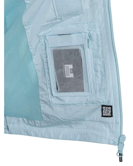 Weekend Offender Blue Technician Face Mask Jacket for men