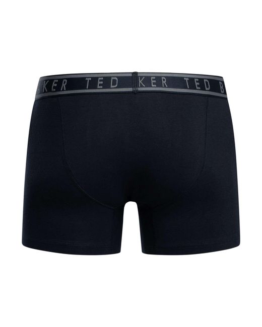 Ted Baker Blue 3 Pack Boxer Briefs for men