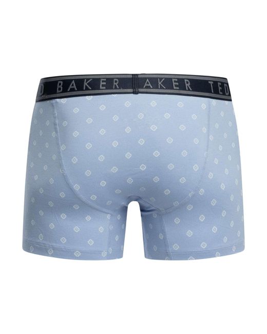 Ted Baker Blue 3 Pack Boxer Briefs for men