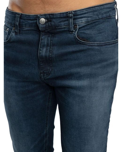 Tommy Hilfiger Blue Scanton Slim Jeans for men