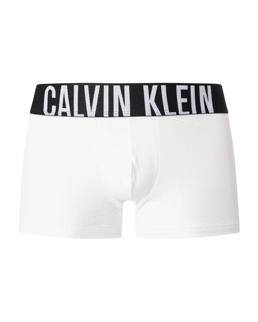 Calvin Klein S Pack Intense Power Trunks Black/grey/white S for men
