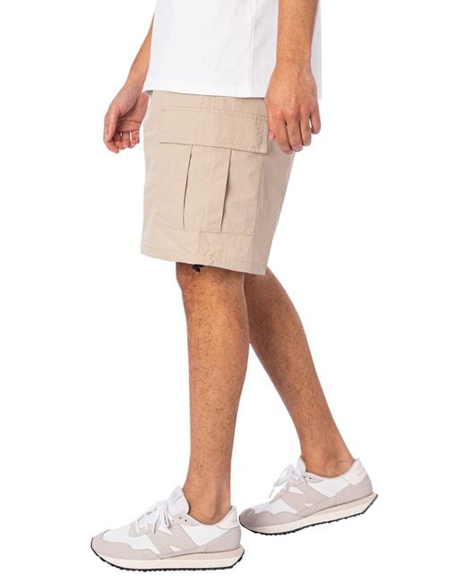 Carhartt Natural Evers Cargo Shorts for men