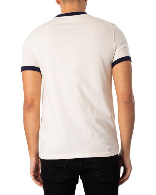 Sergio Tacchini White Master T- Shirt for men