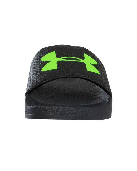 Under Armour Green Armr Sliders for men