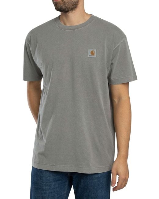 Carhartt Gray Nelson T-shirt for men
