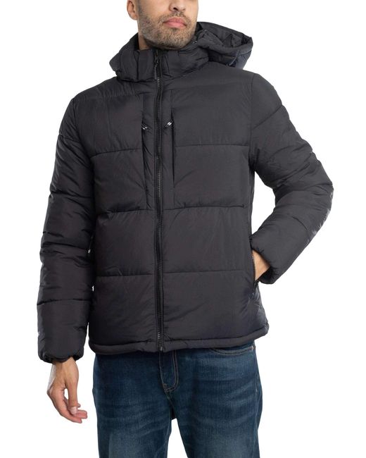 Nicce London Blue Morvan Hooded Jacket for men