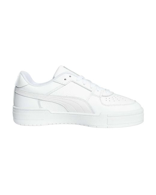 PUMA White Ca Pro Classic Leather Trainers for men
