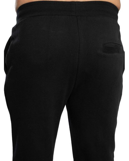 Ellesse Black Traccota Pullover Hood Tracksuit for men