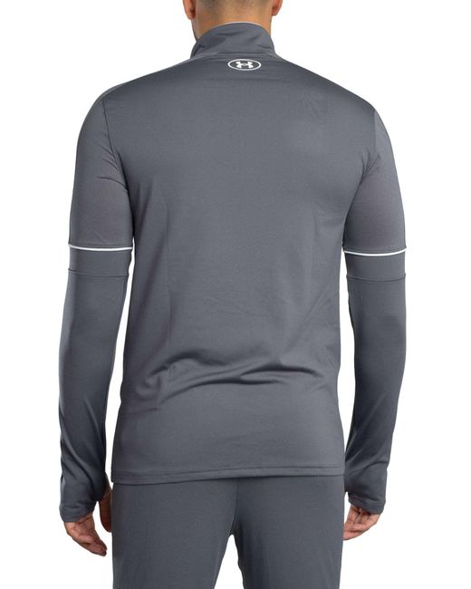 Under Armour Gray Challenger Training 1/4 Zip Jacket for men