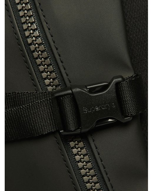 Superdry Black 21l Tarp Backpack for men