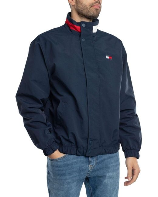 Tommy Hilfiger Blue Dna Collar Jacket for men