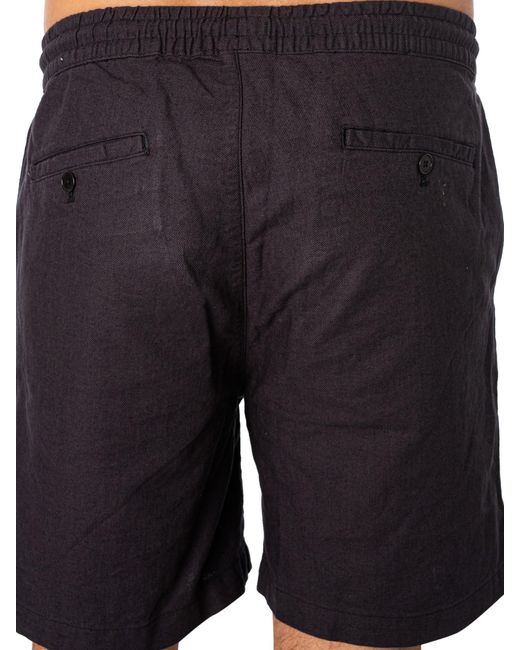 Far Afield Black House Shorts for men