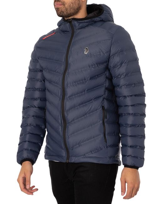Luke 1977 Worldy Puffer Jacket in Atlantic (Blue) for Men | Lyst Canada