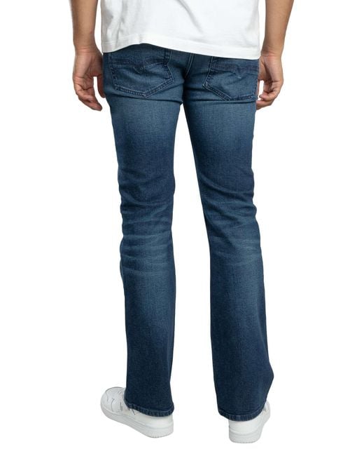 DIESEL Blue 2007 Zatiny Bootcut Jeans for men