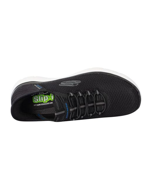 Skechers Black Summits Korlo Hands Free Slip-in Trainers for men