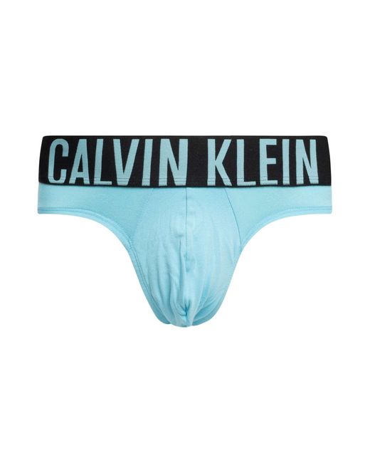 Calvin Klein White 3 Pack Intense Power Hip Briefs for men