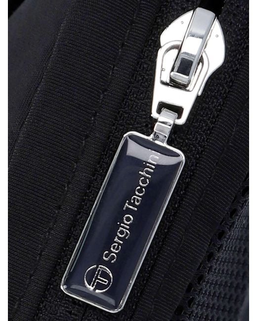 Sergio Tacchini Black Sarchi Cross Body Bag for men