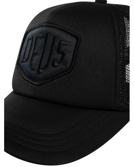 Deus Ex Machina Black Baylands Trucker Cap for men
