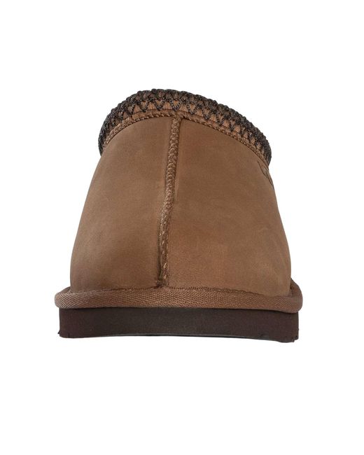 Ugg Brown Tasman Ii Nubuck Slippers for men
