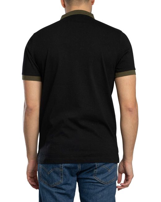 Ellesse Black Lessepsia Polo Shirt for men