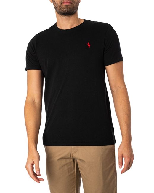 Polo Ralph Lauren Black Slim T-shirt for men