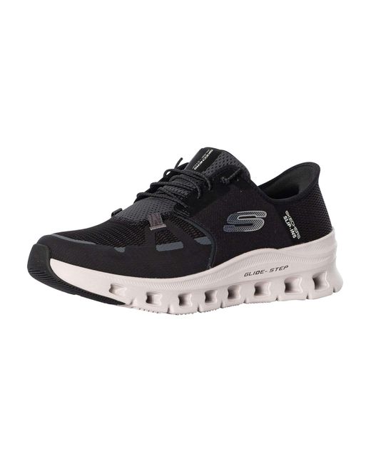 Skechers Black Glide Step Pro Hands Free Slip Ins Shoes 7 B