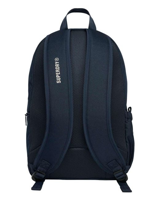 Superdry Blue Company Logo Backpack for men