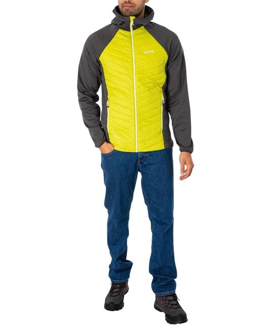 Regatta Yellow Andreson Vii Hybrid Jacket for men