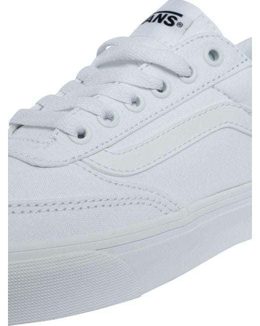 Vans White Brooklyn Canvas Trainers for men