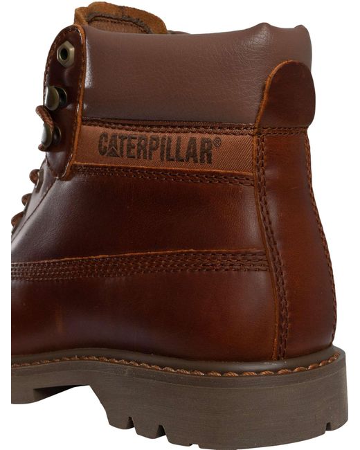 Caterpillar Brown Colorado 2.0 Leather Boots for men