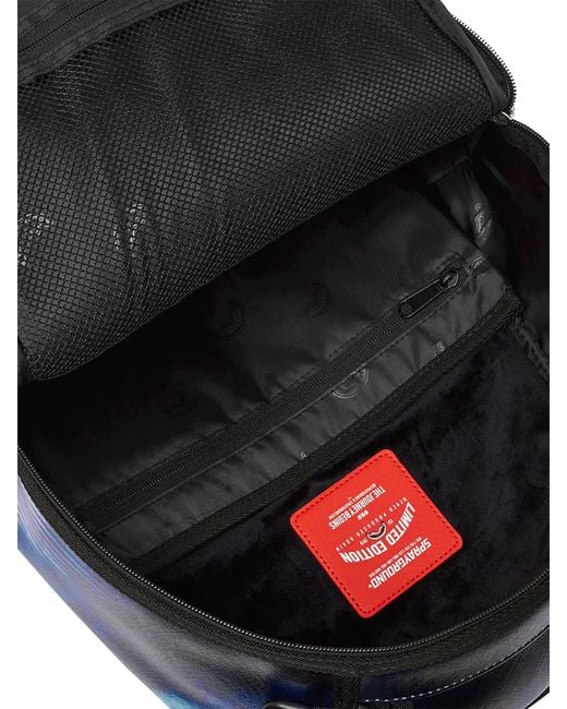 Sprayground Blue Tye Check Backpack for men
