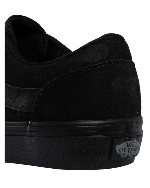 Vans Black Vero Suede Trainers for men