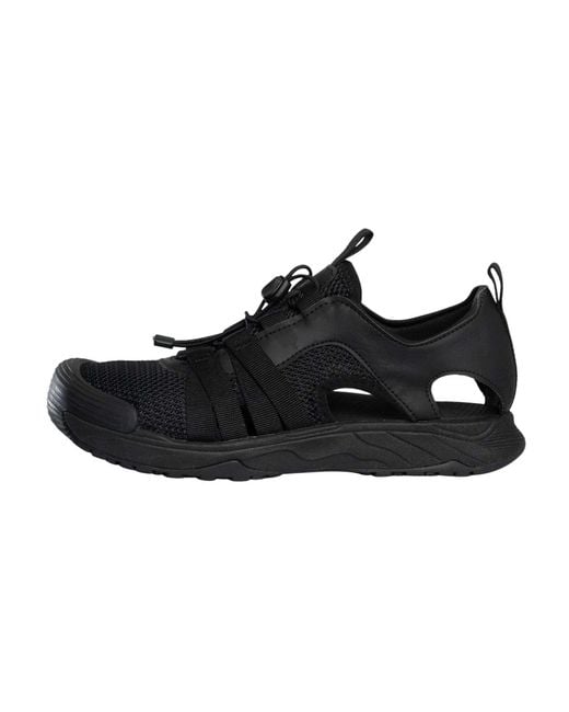 Teva Black Hydra Trek Sandals for men