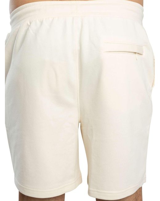 Ellesse White Westpalm Sweatshorts for men