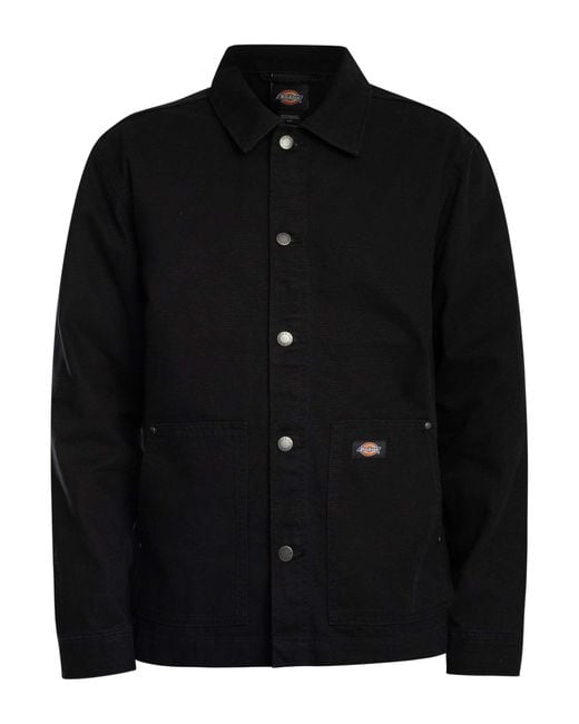 Dickies Black Unlined Canvas Barn Jacket for men