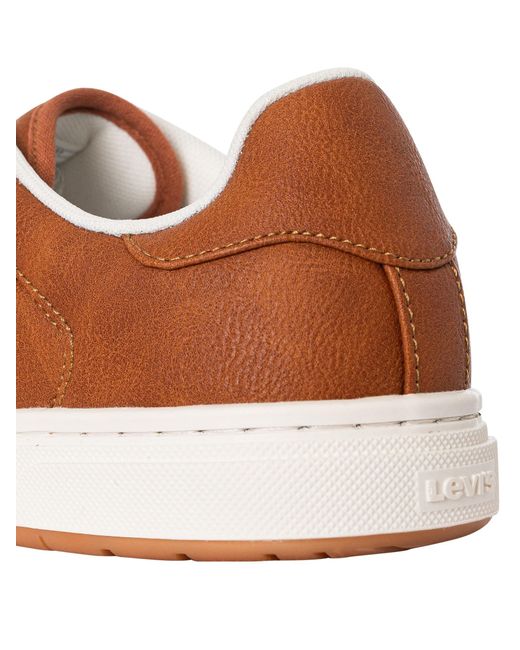Levi's Brown Piper Trainers for men