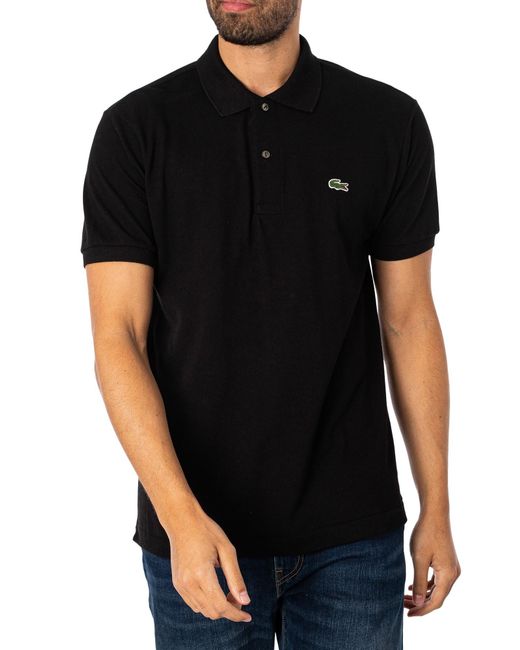 Lacoste Black Polo Shirt for men