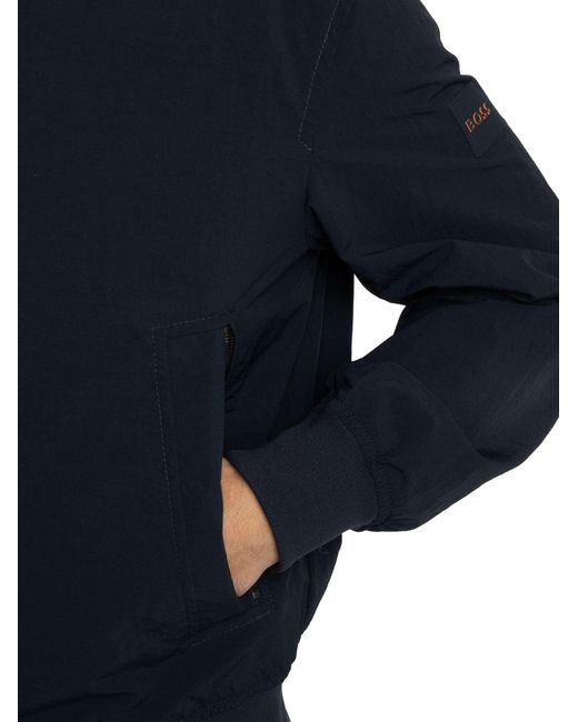 Boss Blue Open Lightweight Jacket for men