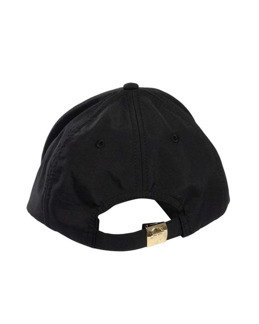 Sergio Tacchini Black Marz Classic 6 Panel Cap for men