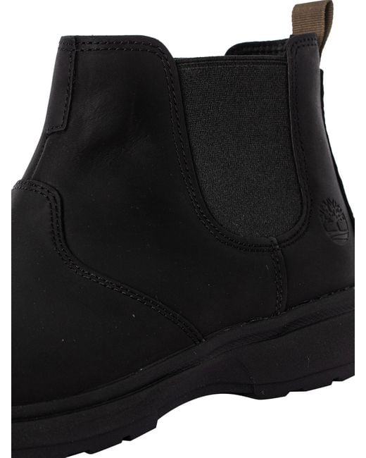 Timberland Black Atwells Ave Chelsea Boots for men