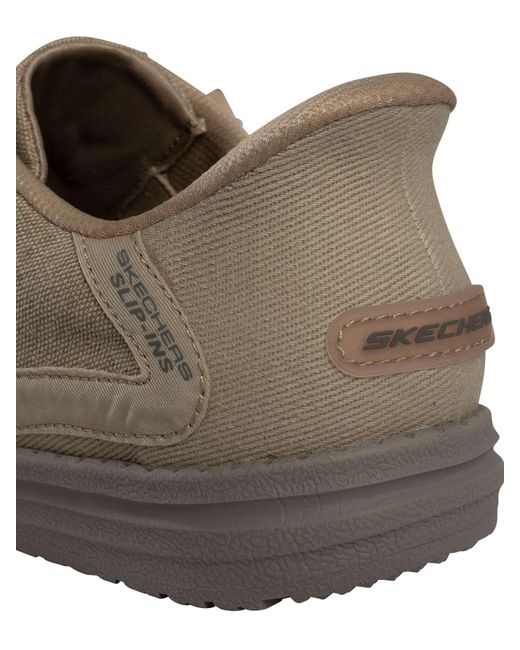 Skechers Slip ins Relaxed Fit Melson Trainers In Brown For Men Lyst skechers-slip-ins-relaxed-fit-melson-trainers-in-brown-for-men-lyst