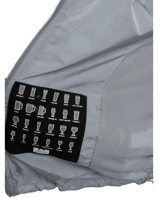 Weekend Offender Gray Technician Jacket for men