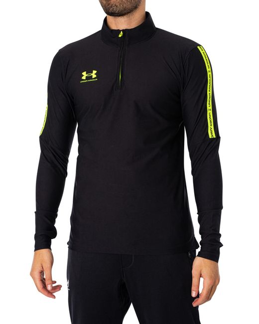 Under armour challenger quarter zip top mens cheap