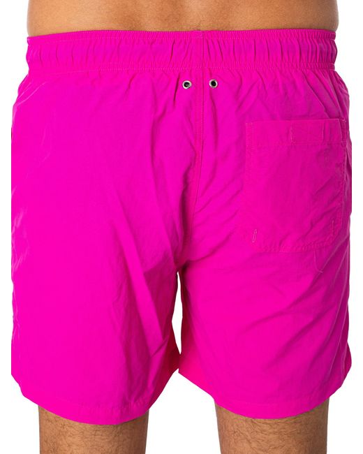 Gant Pink Logo Swim Shorts for men