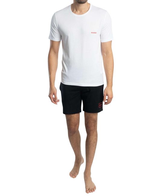HUGO Blue Laze Lounge Shorts for men